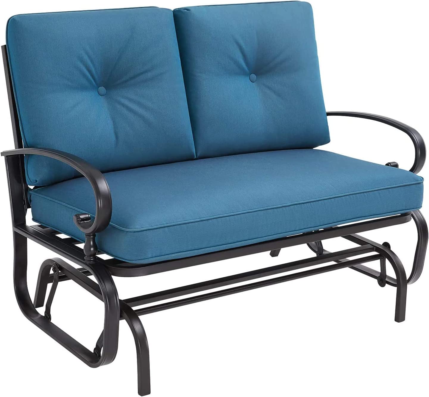 Oakmont Relaxing Cushioned Porch Glider