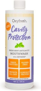 Oxyfresh Alcohol-Free Clinically Proven Fluoride Mouthwash