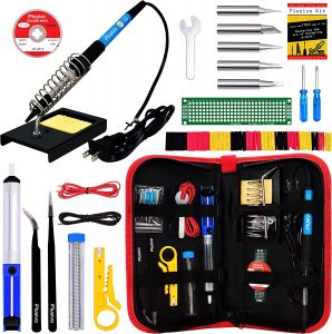 Plusivo Assorted Tools & Carry Bag Soldering Iron Set
