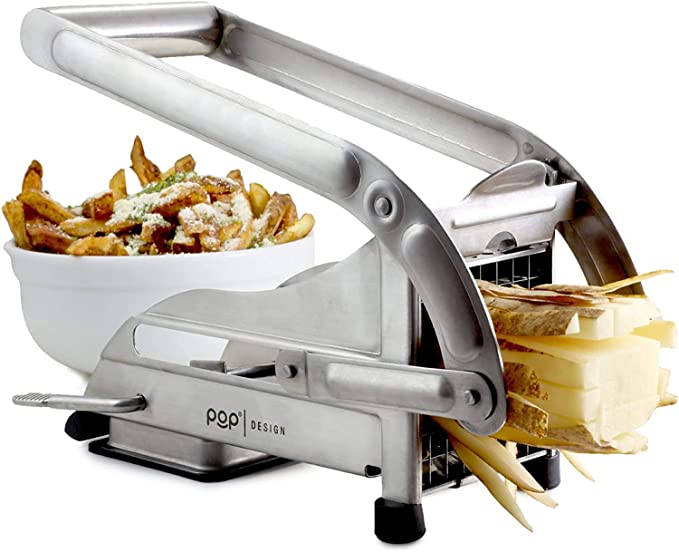 POP Commercial Grade No-Slip Stainless Steel French Fry Cutter