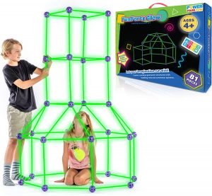 POWER YOUR FUN Engineering Connect-And-Build Kids’ Fort