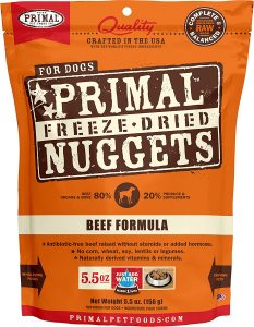Primal Antibiotic-Free Natural Freeze Dried Dog Food Topper