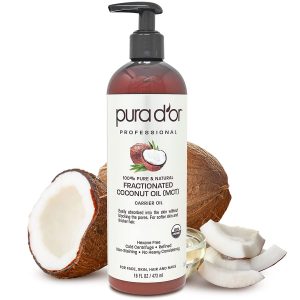 PURA D’OR Organic Refined Fractionated Coconut Oil