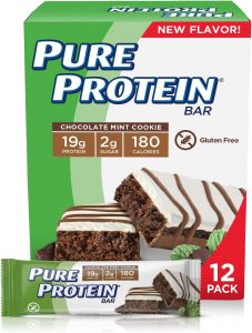 Pure Protein On-The-Go Post Workout Bars, 12-Count