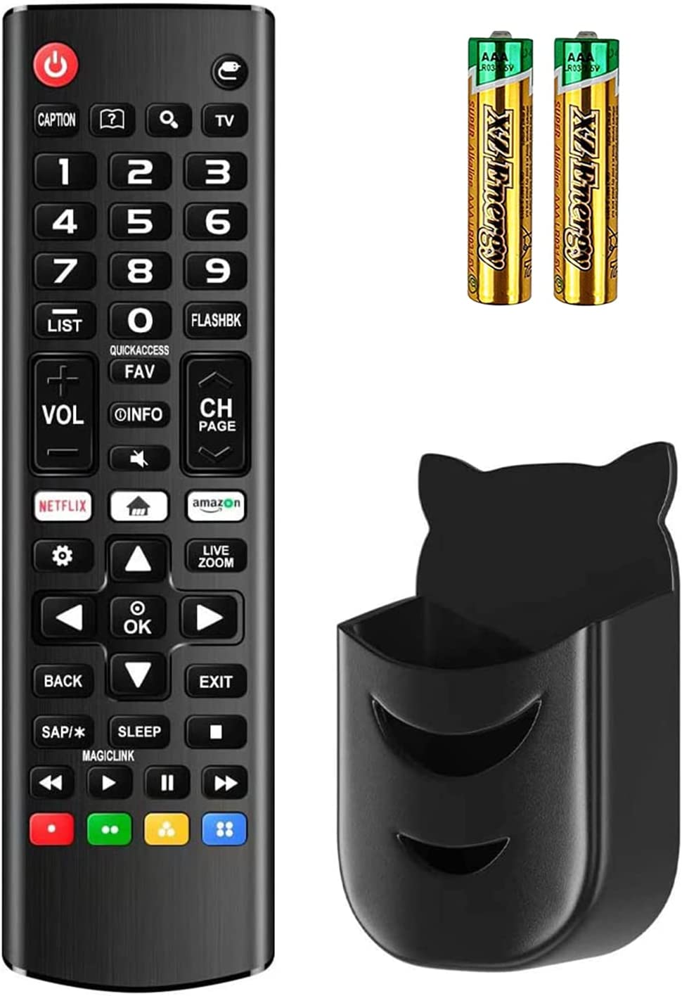 Rimous Control Holder & LG TV Compatible Universal Remote