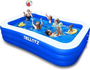 SELLOTZ BPA-Free Quick Set-Up Kid Pool
