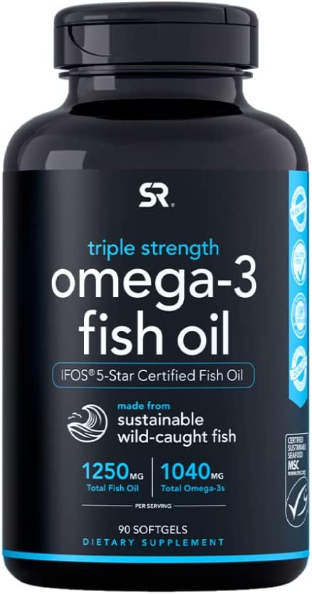 Sports Research Sustainable Wild-Caught Fish Oil