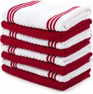 Sticky Toffee Ultra Soft Long-Lasting Kitchen Towels, 8-Pack