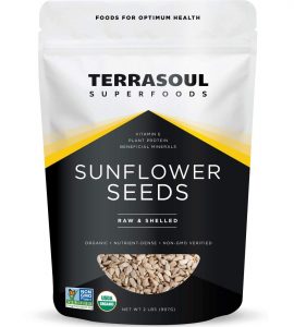 Terrasoul Superfoods Raw & Shelled Organic Sunflower Seeds
