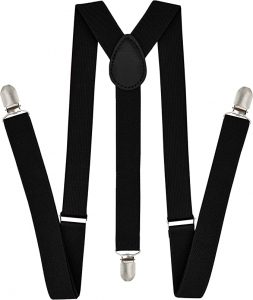 trilece Adjustable Heavy Duty Clips Y Shape Heavy Suspenders for Men