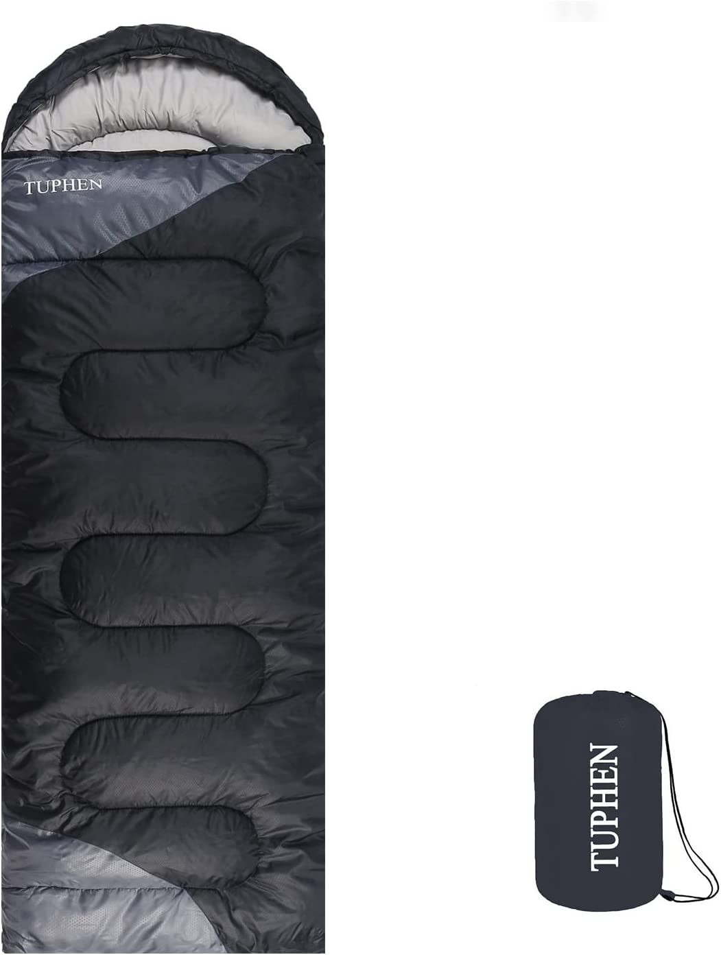 tuphen Nylon Adjustable Drawstring Sleeping Bag For Adults