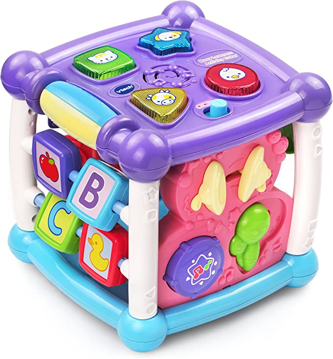 VTech Interactive Busy Learners Activity Cube Baby Girl Gifts