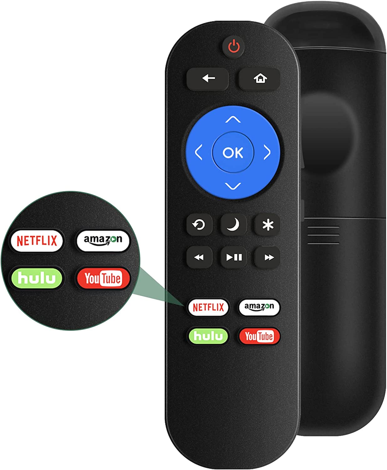 Yimaut Roku TV Compatible Universal Remote