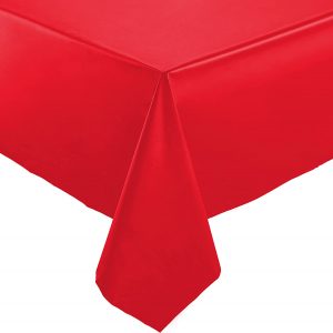 ZIMPLEWARE Tear-Resistant Disposable Table Covers, 6-Pack