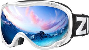 ZIONOR Lagopus 100% UV Protection Ski Goggles For Women