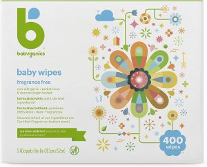 Babyganics Dye & Paraben Free Baby Wipes For Sensitive Skin