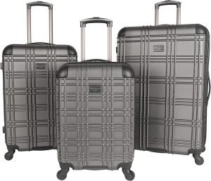 Ben Sherman Nottingham Fully Lined Hardshell Luggage Set, 3-Piece