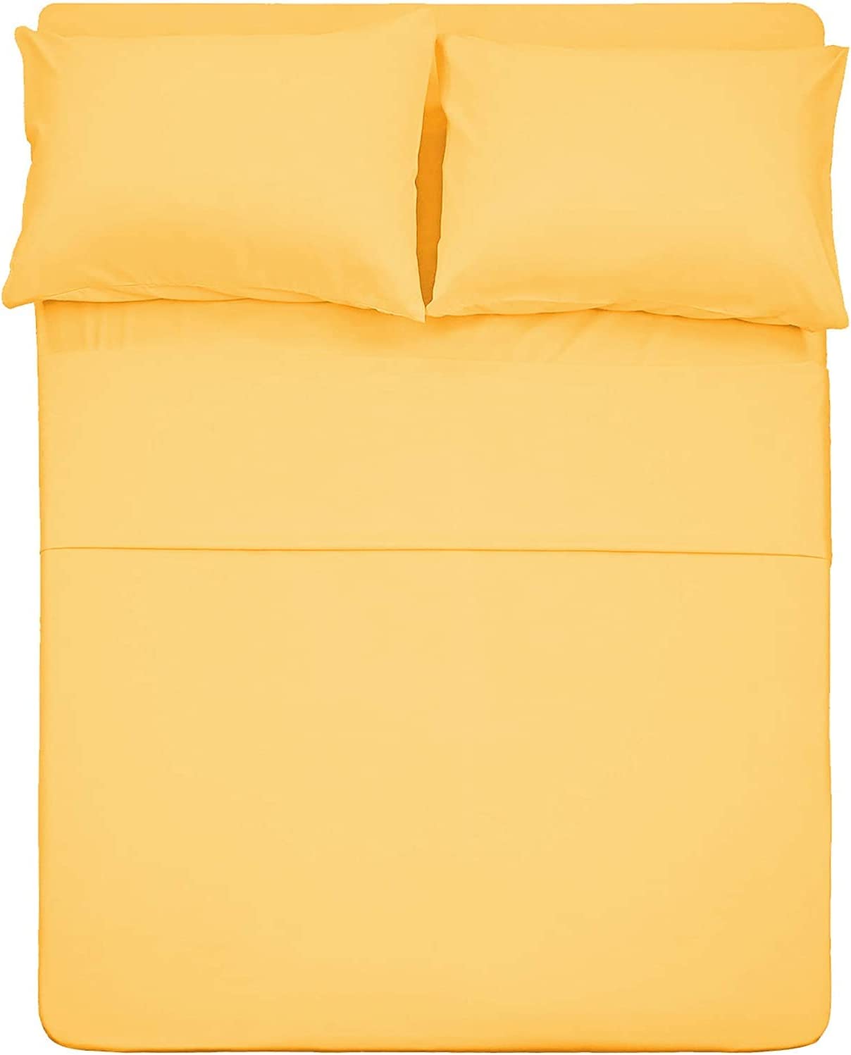 Best Season Luxury Microfiber Bed Sheets For College, 4-Piece