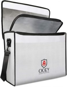Cioey Water-Resistant Easy Access Document Safe