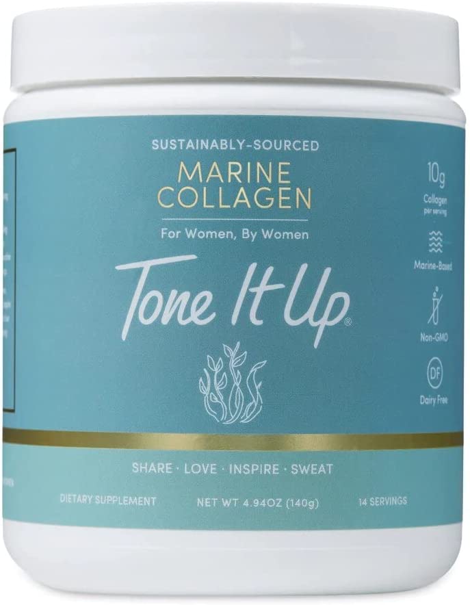 Tone It Up Collagen Healthy Hair Growth Marine Collagen Protein Powder