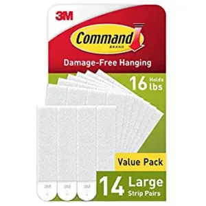 Command Damage Free 16 Pound Picture Hanging Strips, 28 Piece