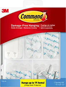 Command Damage Free Hanging Variety Pack, 19 Piece