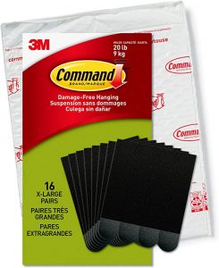 Command Damage Free Heavyweight Picture Hanging Strips, 32 Piece