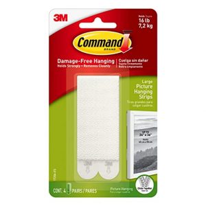 Command Damage Free Picture Hanging Strips, 4 Piece