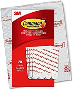 Command Damage Free Refill Adhesive Strips, 20 Piece