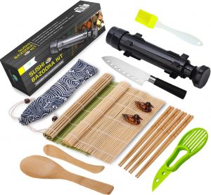 FUNGYAND Steel Knife & Avocado Slicer Sushi Making Kit