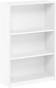 FURINNO JAYA 3-Tier Adjustable Shelf Wooden Bookshelf