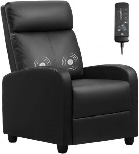 Furniwell Ergonomic Small Recliner Chair With Cup Holders
