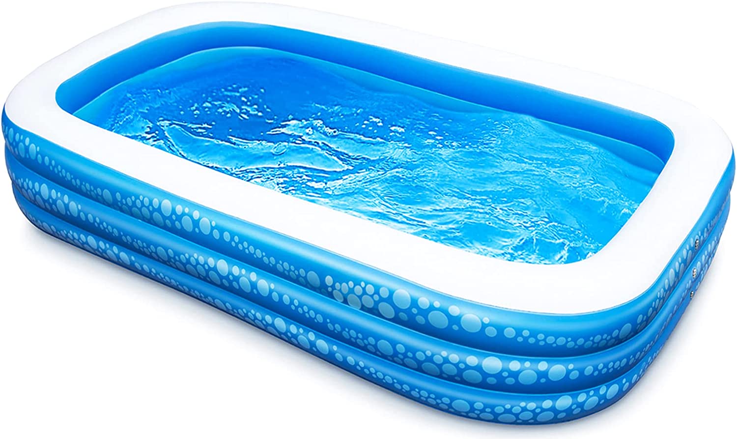 Hesung Anti-UV PVC Inflatable Pool, 118-Inch