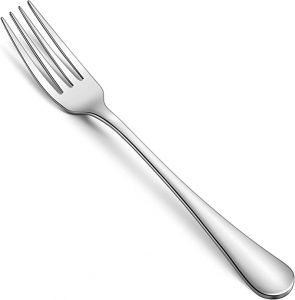 Hiware Dishwasher Safe Stainless Steel Dinner Forks, 12 Piece