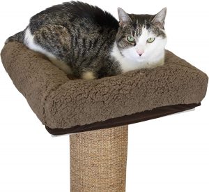Kitty City Platform & Perch Cushion Cat Scratching Post