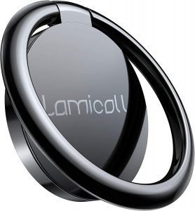 Lamicall Adhesive Mount Ring Kickstand Phone Grip