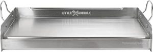 LITTLE GRIDDLE 100% Stainless Steel Griddle For Outdoor Grilling