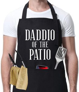 Miracu Daddio of The Patio Apron For Grilling