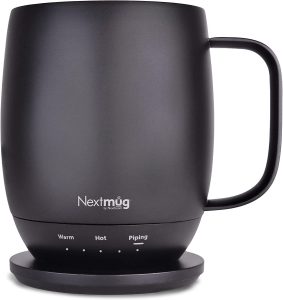 Nextmug Ceramic Smart Temperature Controlled Mug, 14-Ounce