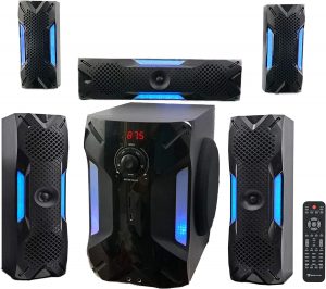 Rockville HTS56 LED Light Effects Home Theater System