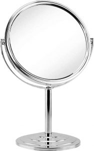 Schliersee Swivel Magnifying Standing Vanity Mirror