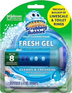 Scrubbing Bubbles Toilet Stamp Dispenser Cleaning Supply