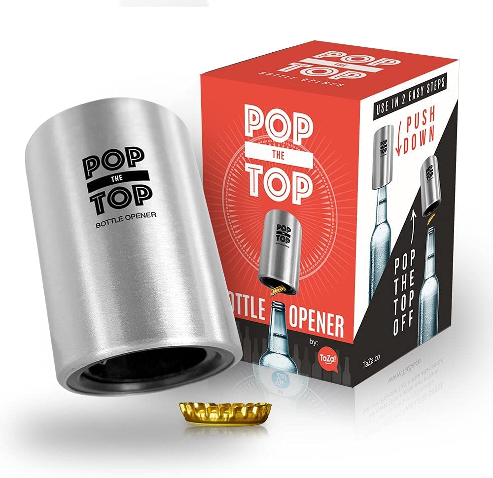 TaZa Pop-The-Top Automatic Bottle Opener