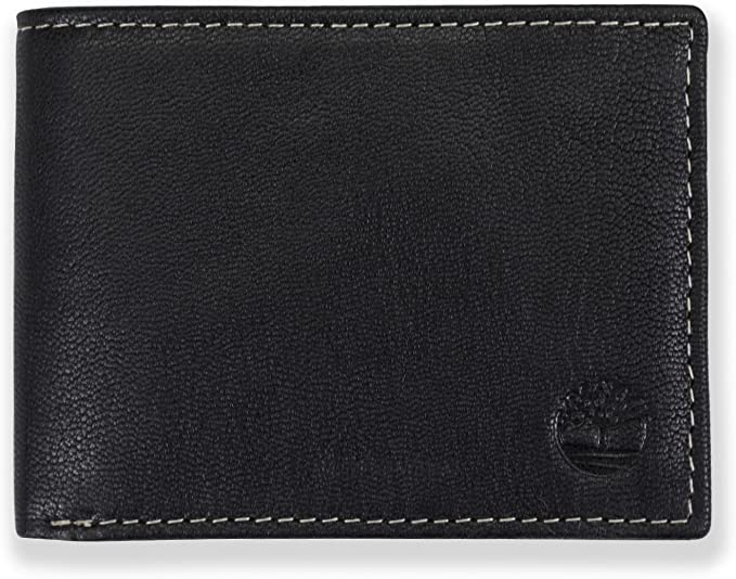 Timberland Genuine Leather Pocket-Sized RFID Wallet