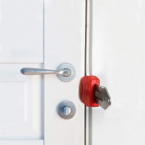 VINCREY Stainless Steel Security Portable Door Lock