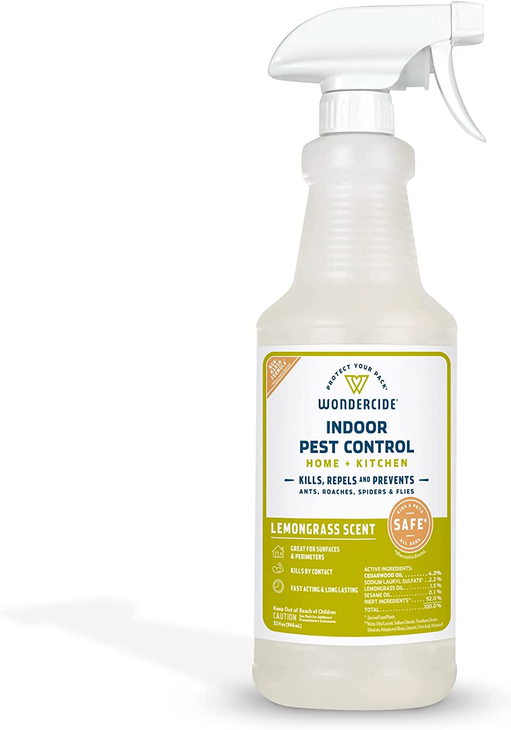 Wondercide Home + Kitchen Child-Safe Indoor Ant Spray