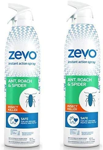 Zevo Animal-Safe Quick Roach Spray, 2-Pack