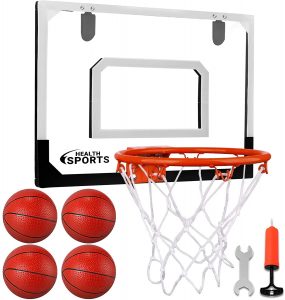 AOKESI Shatter-Resistant Backboard Indoor Basketball Hoop