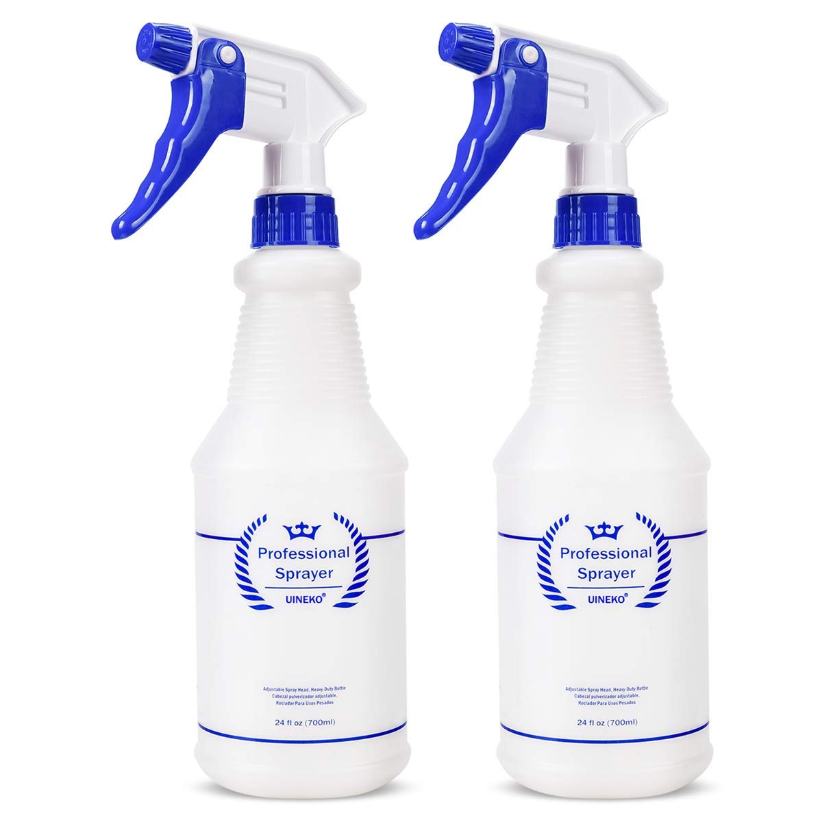 Bealee Chemically Resistant Household Spray Bottles, 2-Pack