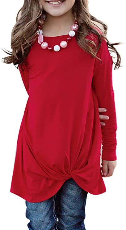 Blibea Breathable Long-Sleeved Girls’ Size 8 Shirts